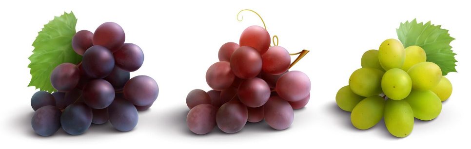 Which color grapes are the healthiest?