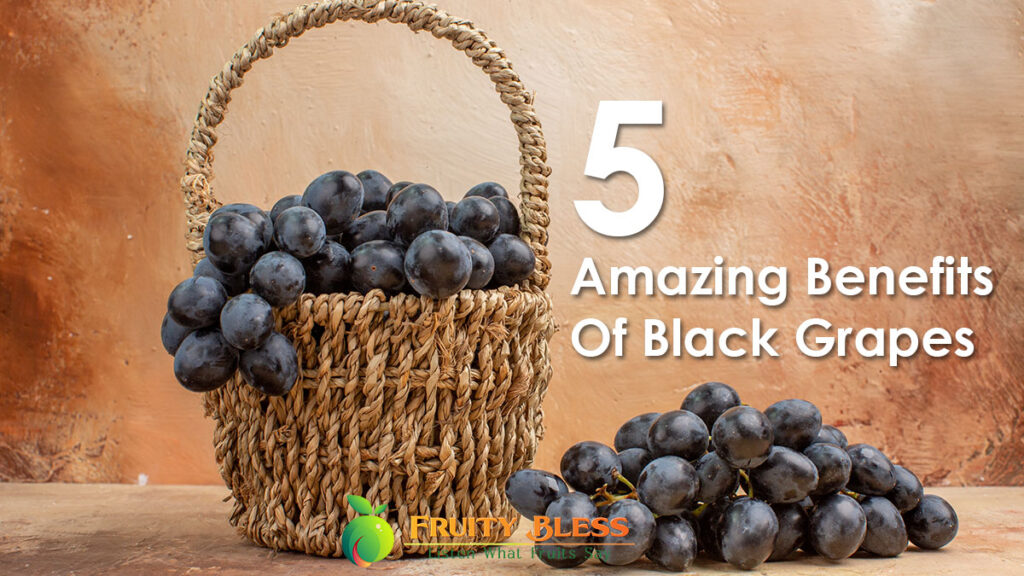 5 Amazing Benefits Of Black Grapes For Your Skin And Hair Health